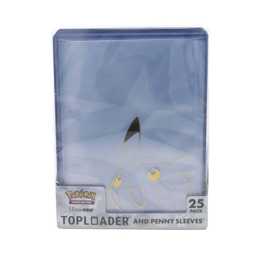 Ultra Pro - Pikachu TOPLOADER® and PENNY SLEEVES® Combo Pack 25per Pack