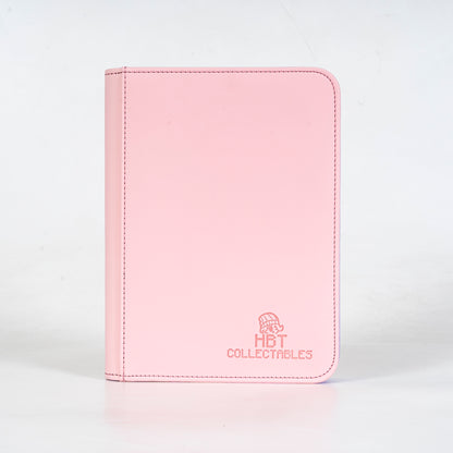 HBT Collectables: Premium 4 Pocket Binder (Pink/Purple) - PREORDER