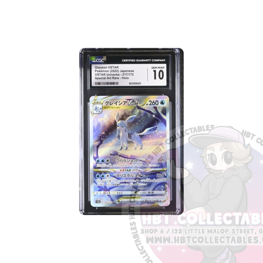 Pokemon TCG: CGC Gem Mint 10 -  Glaceon VSTAR: VSTAR Universe 217/172