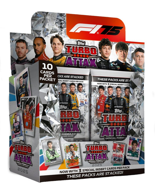 F1 Turbo Attax 2025 Cards (Booster Box)