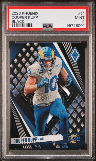 2023 PANINI PHOENIX #71 COOPER KUPP BLACK [PSA 10] POP 2 #'d/10
