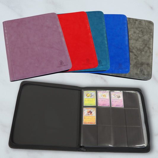 HBT Collectables: 12 Pocket Pocket Binder (Assorted)