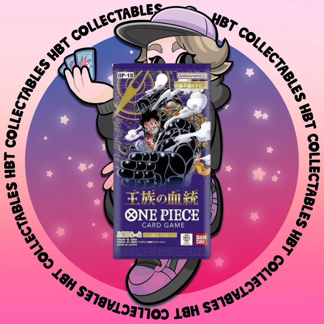 op 10 one piece booster box One Piece (OP10) Royal Blood Sleeved Booster Pack – POP'N TOYZ main image 1