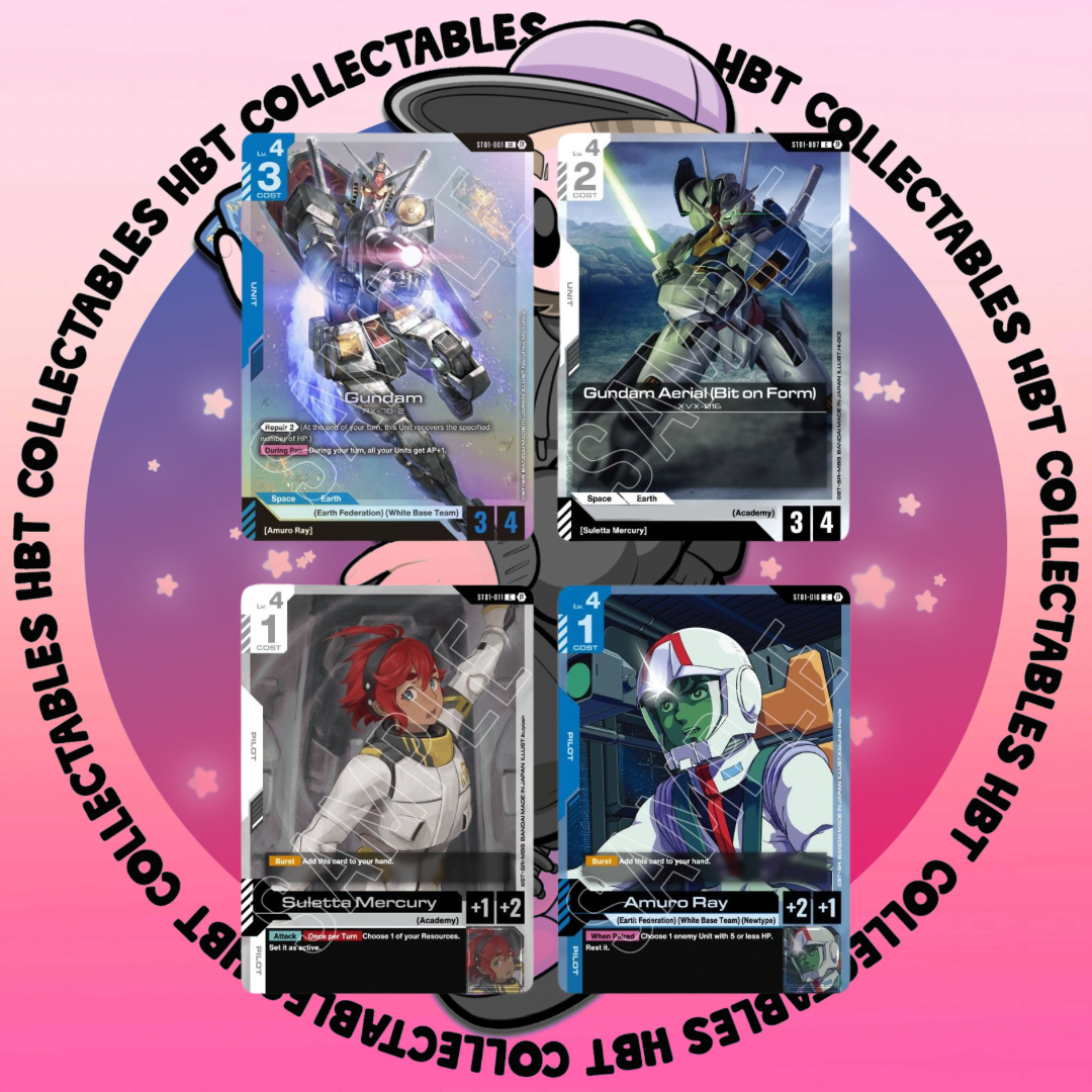 Gundam Card Game: Starter Deck – Heroic Beginnings [ST01]