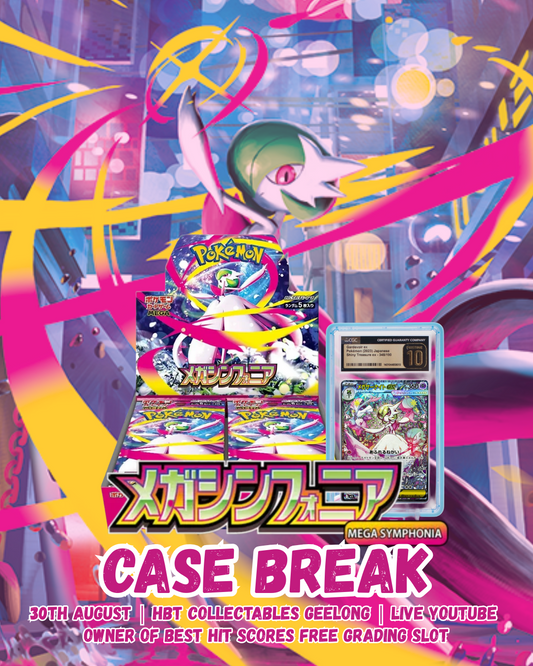 Pokemon TCG: Mega Symphonia Booster Box (m1S) Japanese 🇯🇵 - CASE BREAK