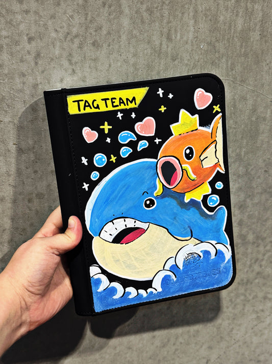 Custom Binder: Magikarp & Wailord GX - 4 Pocket Binder 1/1