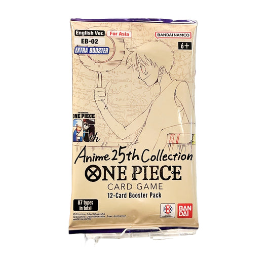 One Piece Card Game: EXTRA BOOSTER -Anime 25th Collection- (EB-02) Booster Pack