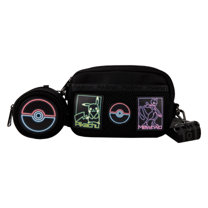 Loungefly: Pokemon - Neon Sign Sling Bag