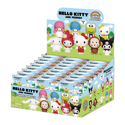 Hello Kitty - 3D PVC Bag Clips Series 2 Blind Bag *ASSORTED*