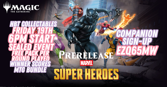 Magic: The Gathering - Marvel Super Heroes Prerelease - June 19th @ 6PM
