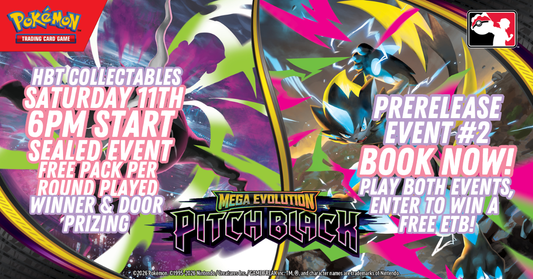 Event Ticket: Pokemon TCG - Pitch Black PRERELEASE #2 (11TH JULY)