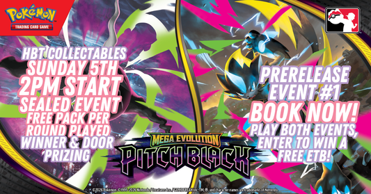 Event Ticket: Pokemon TCG - Pitch Black PRERELEASE #1 (5TH JULY)