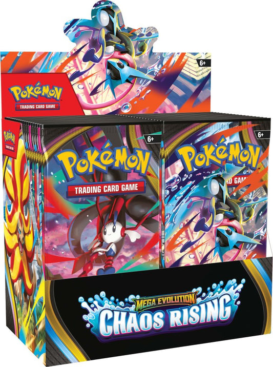 Pokémon TCG: Mega Evolution Chaos Rising Booster Box (PREORDER)