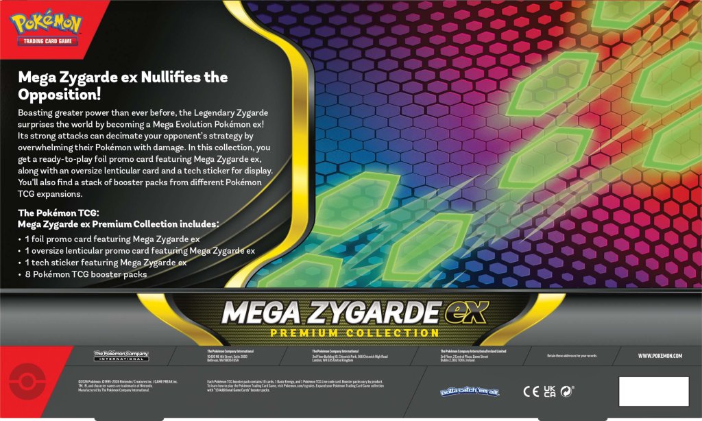 Pokemon TCG: Mega Zygarde ex Premium Collection