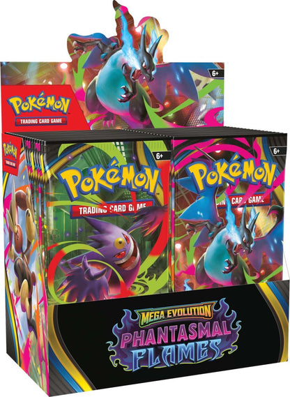 Pokemon TCG: Mega Evolution - Phantasmal Flames Booster Box (36 Packs)