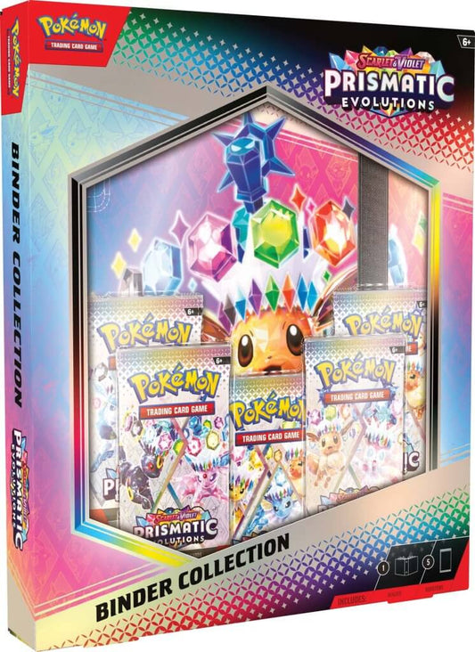 Pokemon TCG: Scarlet & Violet 8.5 Prismatic Evolutions Binder Collection