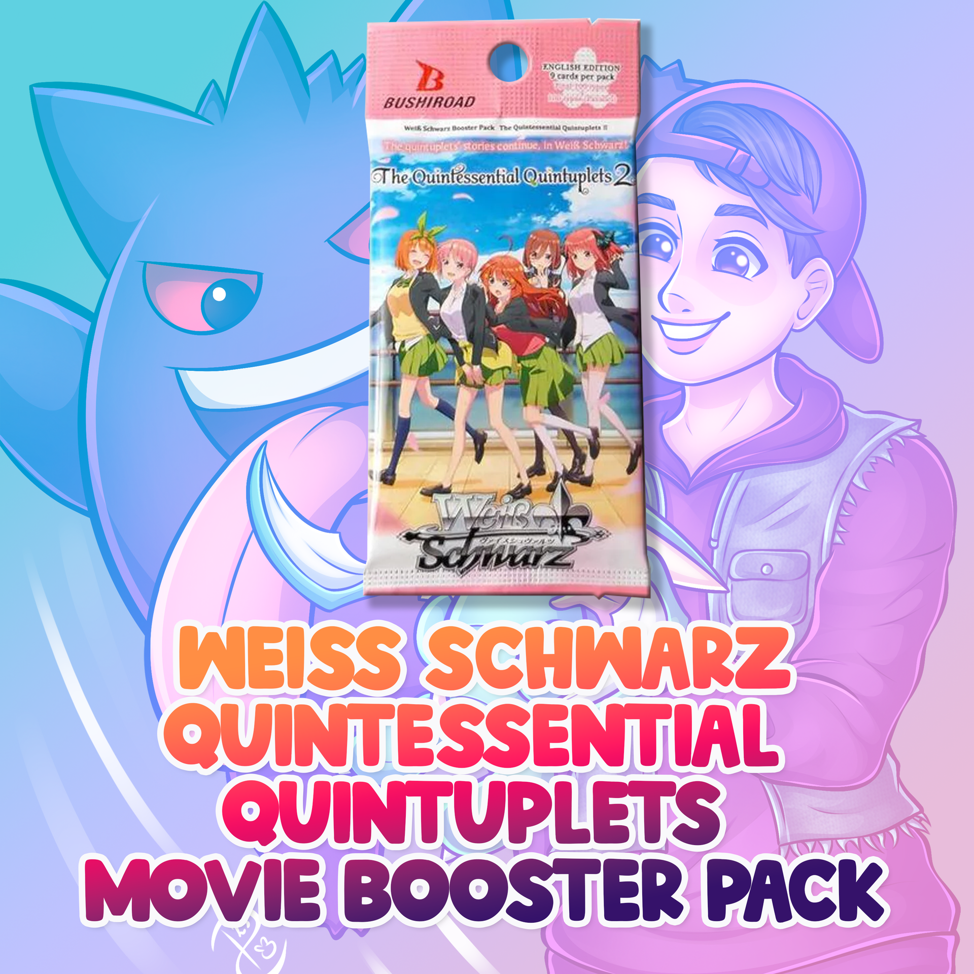 the quintessential quintuplets movie booster box Amazon.com: Weiss Schwarz The Quintessential Quintuplets Booster Box,  English Edition, Pink : Toys & Games