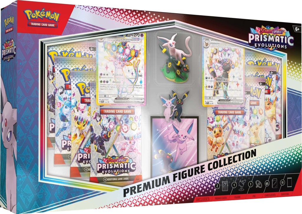 Pokémon TCG: Scarlet & Violet—Prismatic Evolutions Premium Figure Collection
