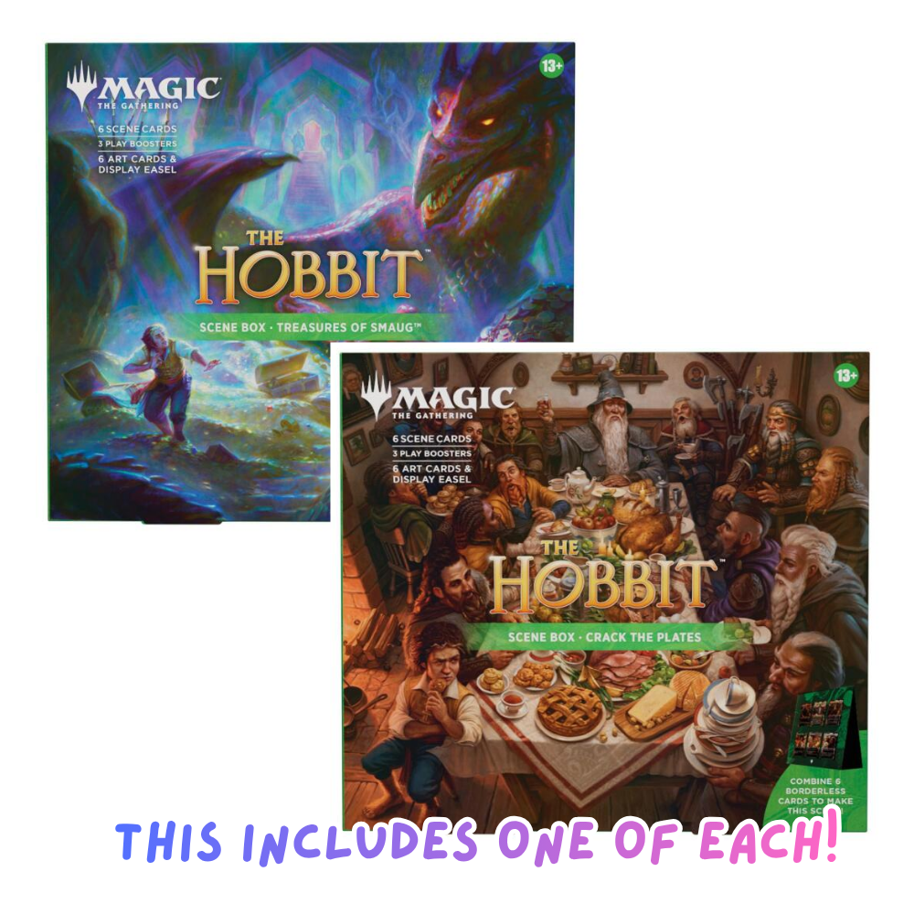 Magic: The Gathering - Magic the Gathering The Hobbit Scene Box (2 pcs) PREORDER