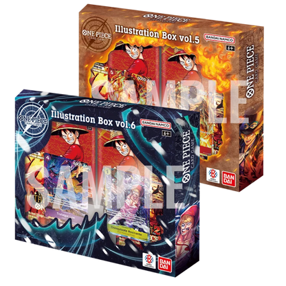 One Piece Card Game: Illustration Box [IB-05] & Illustration Box [IB-06] (PAIR)