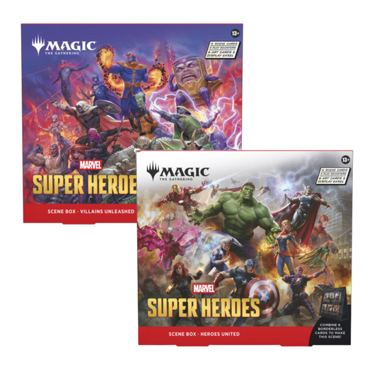 Magic: the Gathering - Marvel Super Heroes Scene Box (SET OF 2)