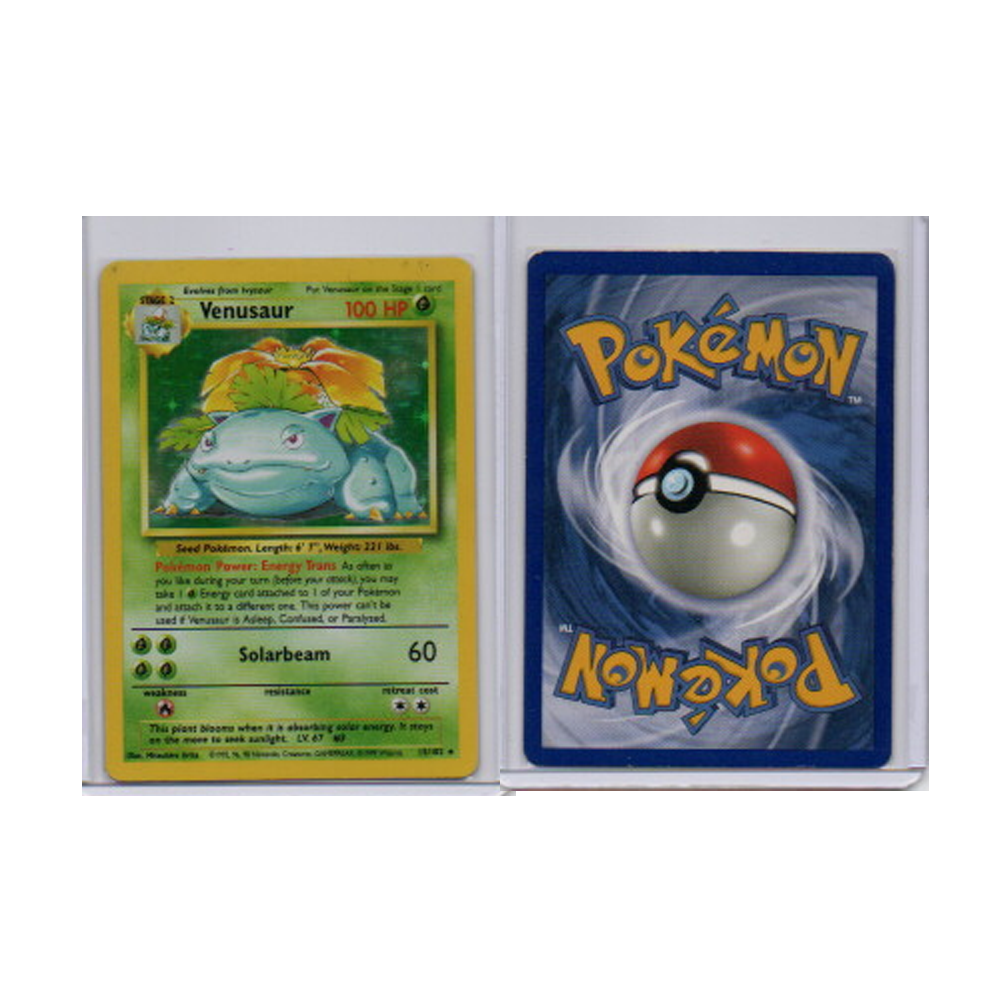 Pokemon TCG Single: Venusaur 15/102 Base Set (LP)