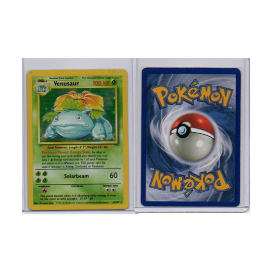 Pokemon TCG Single: Venusaur 15/102 Base Set (LP)