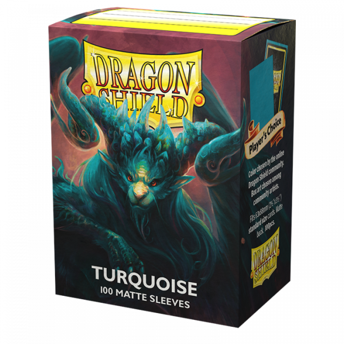 Dragon Shield: Sleeves – Matte – Turquoise