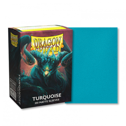 Dragon Shield: Sleeves – Matte – Turquoise