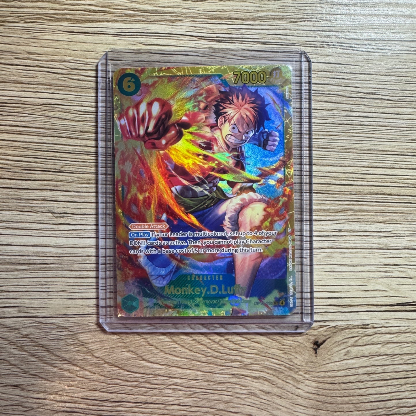 Monkey.D.Luffy (118) SEC Carrying On His Will OP13-118 NM