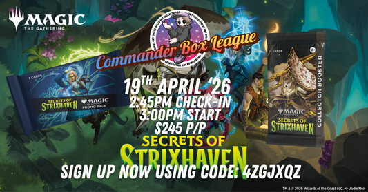 Event Ticket: MTG - Secrets of Strixhaven Commander Box League