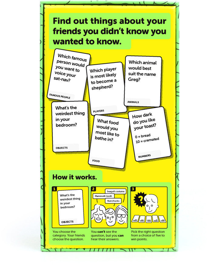 Dumb Questions To Ask Your Friends - Party Game