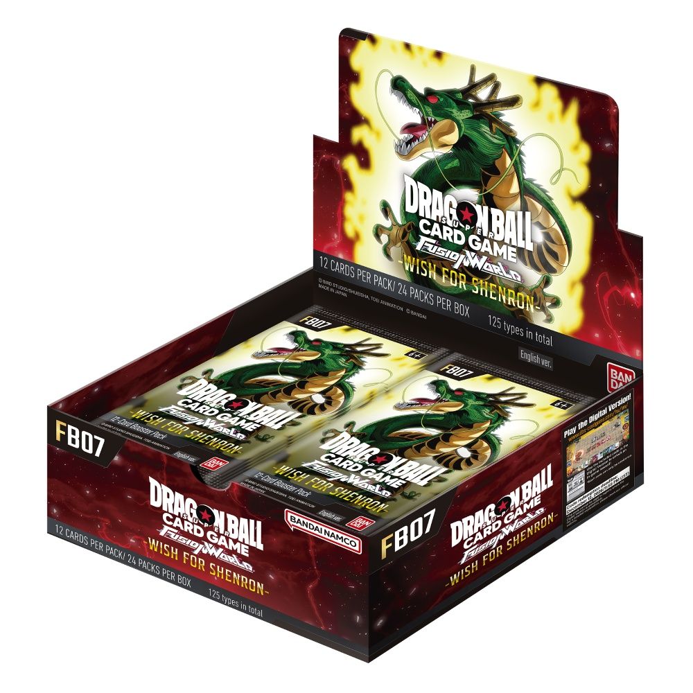 Dragon Ball Super Card Game: Fusion World – Booster Box: Wish for Shenron [FB-07]