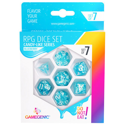 Gamegenic: Candy-like Series - Blueberry - RPG Dice Set (7pcs)