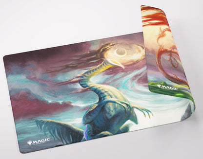 Gamegenic - Magic: The Gathering Lorwyn Eclipsed Double-sided Playmat - Eirdu, Carrier of Dawn/Isilu, Carrier of Twilight (61cm x 35cm)