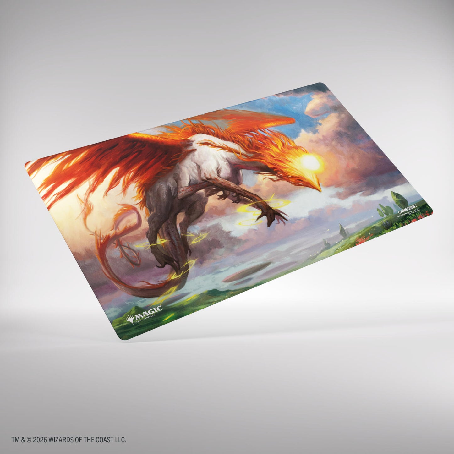 Gamegenic - Magic: The Gathering Lorwyn Eclipsed Double-sided Playmat - Eirdu, Carrier of Dawn/Isilu, Carrier of Twilight (61cm x 35cm)