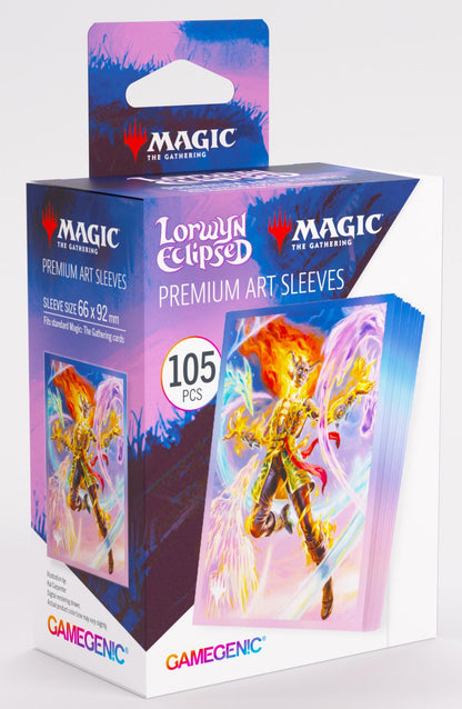 Gamegenic - Magic: The Gathering Lorwyn Eclipsed Premium Art Sleeves - Ashling, the Limitless (66mm x 92mm) (105 Sleeves Per Pack)