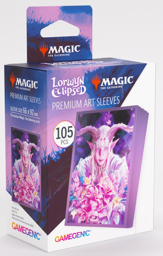 Gamegenic - Magic: The Gathering Lorwyn Eclipsed Premium Art Sleeves - Dawnhand Eulogist (66mm x 92mm) (105 Sleeves Per Pack)