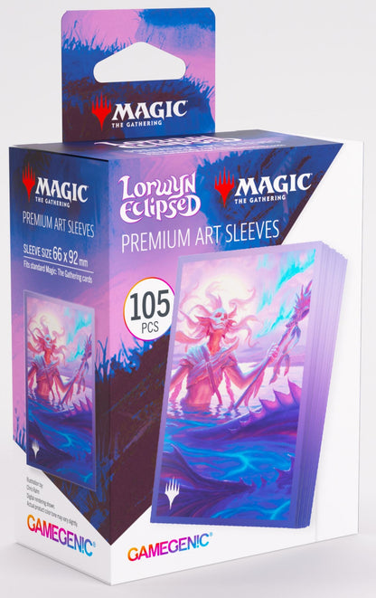 Gamegenic - Magic: The Gathering Lorwyn Eclipsed Premium Art Sleeves - Eclipsed Merrow (66mm x 92mm) (105 Sleeves Per Pack)
