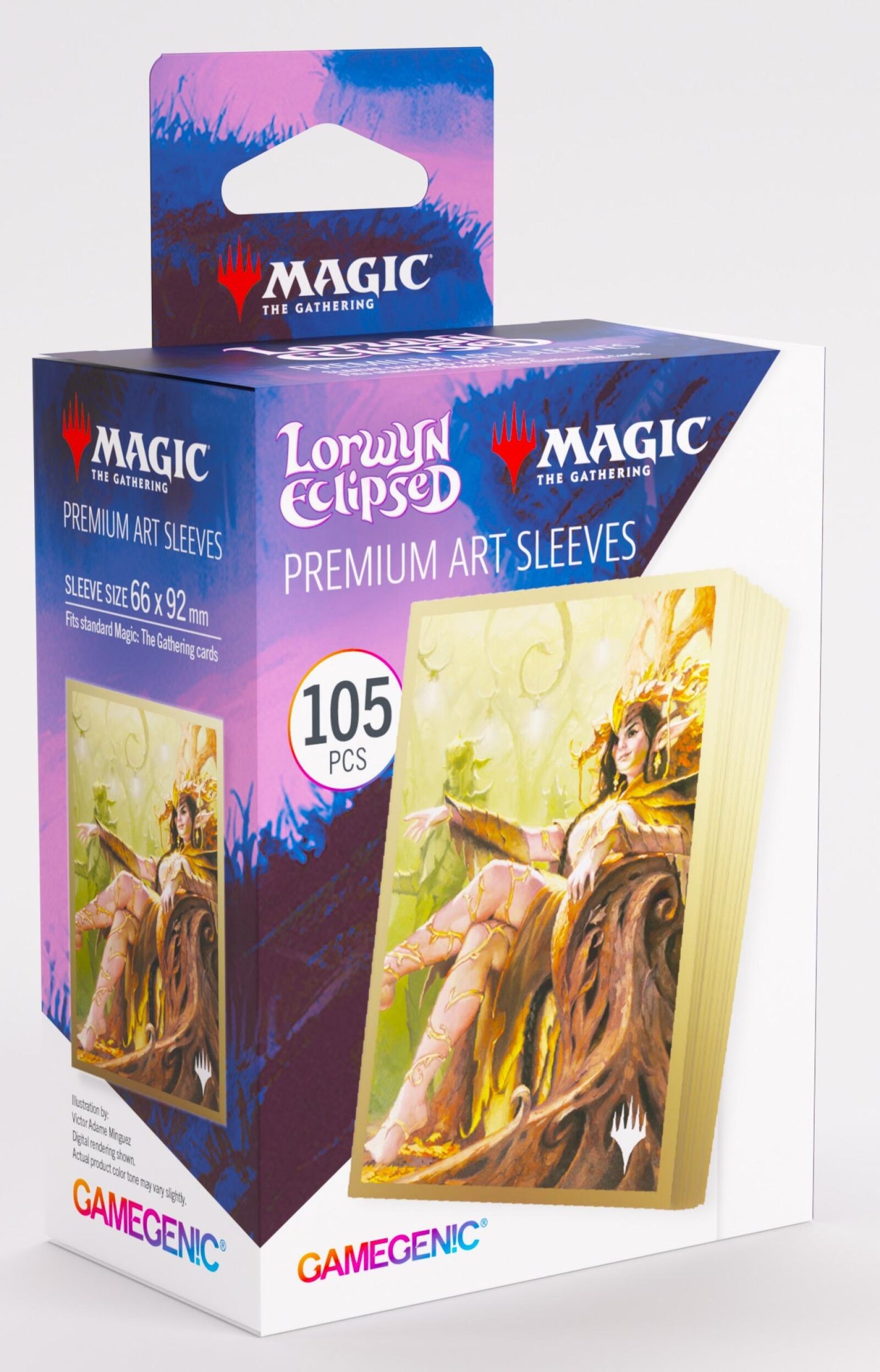 Gamegenic - Magic: The Gathering Lorwyn Eclipsed Premium Art Sleeves - High Perfect Morcant (66mm x 92mm) (105 Sleeves Per Pack)