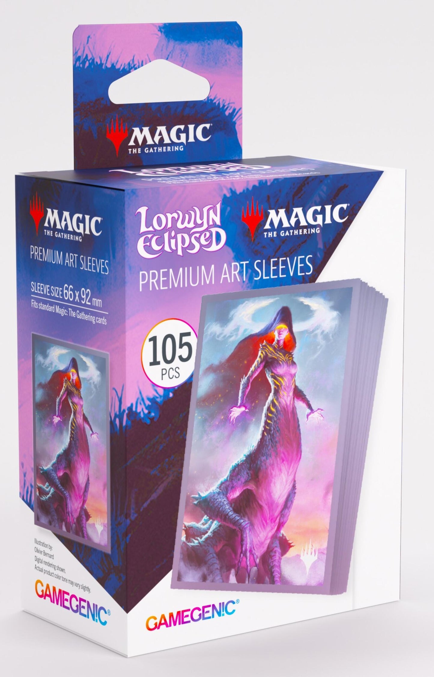 Gamegenic - Magic: The Gathering Lorwyn Eclipsed Premium Art Sleeves - Moonshadow (66mm x 92mm) (105 Sleeves Per Pack)