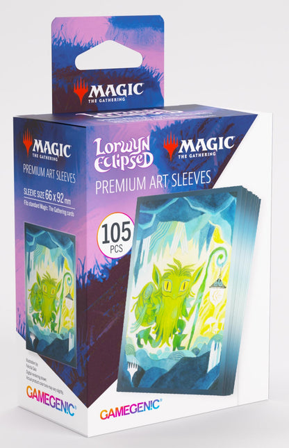 Gamegenic - Magic: The Gathering Lorwyn Eclipsed Premium Art Sleeves - Mutable Explorer (66mm x 92mm) (105 Sleeves Per Pack)
