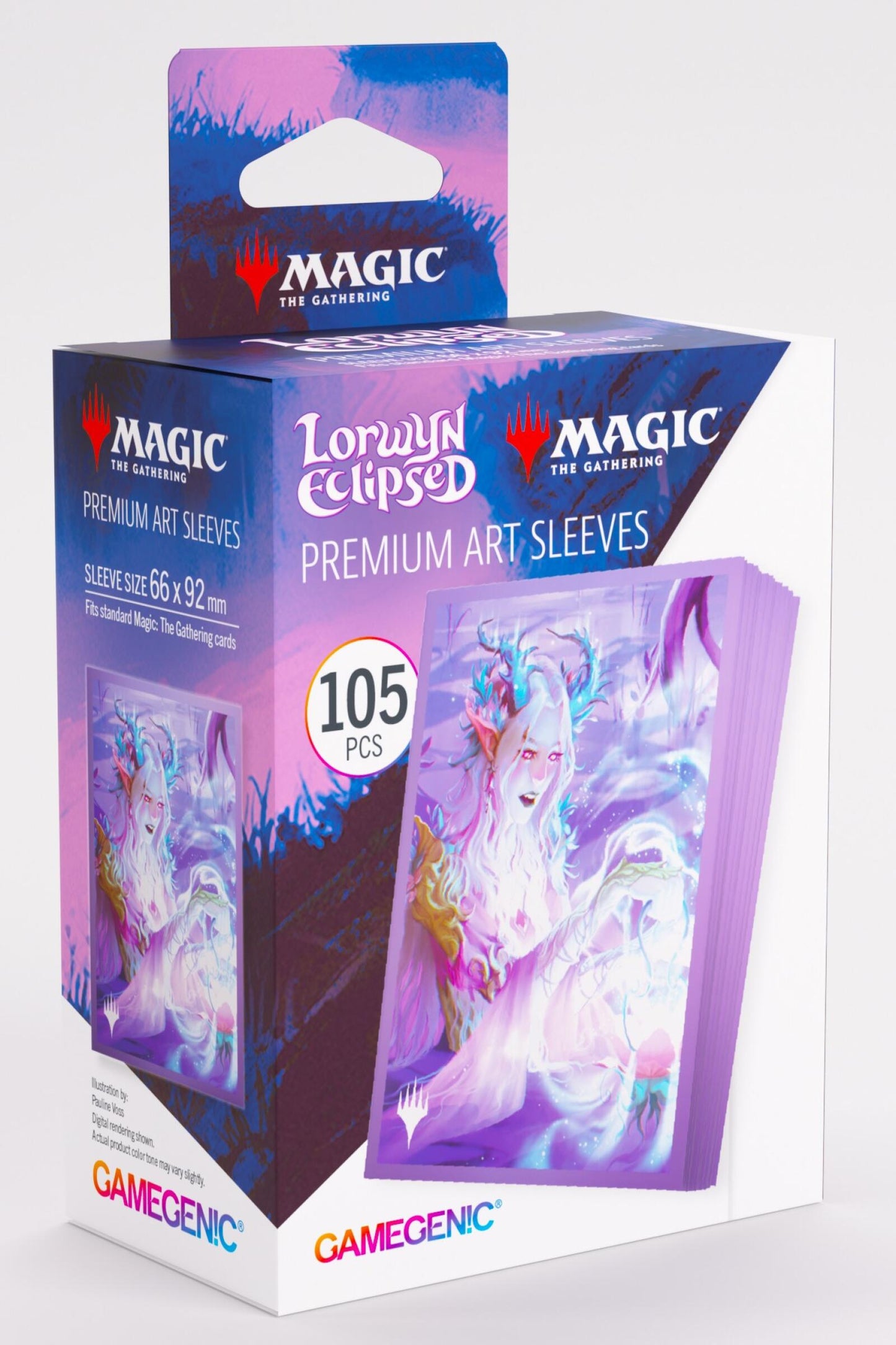 Gamegenic - Magic: The Gathering Lorwyn Eclipsed Premium Art Sleeves - Twilight Diviner (66mm x 92mm) (105 Sleeves Per Pack)