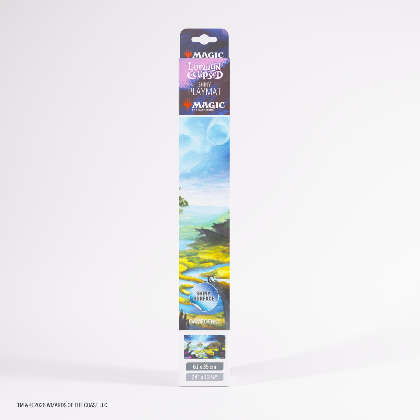 Gamegenic - Magic: The Gathering Lorwyn Eclipsed Shiny Playmat - Evolving Wilds (61cm x 35cm)