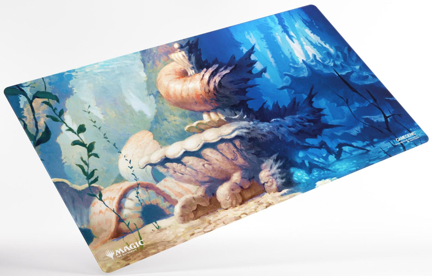 Gamegenic - Magic: The Gathering Lorwyn Eclipsed Shiny Playmat - Hallowed Fountain (61cm x 35cm)