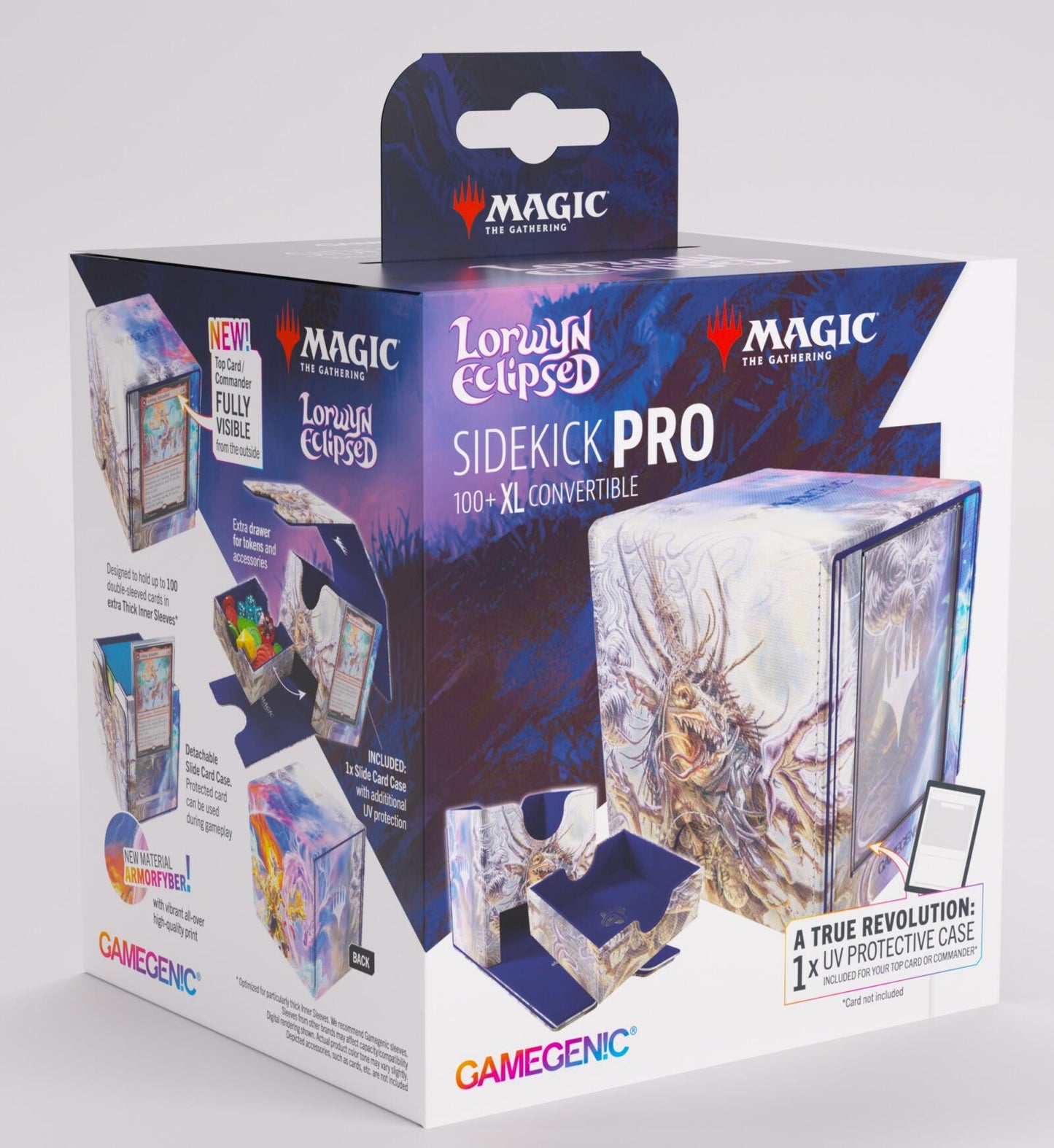 Gamegenic - Magic: The Gathering Lorwyn Eclipsed Sidekick PRO 100+ XL - Ashling, the Limitless/Auntie Ool, Cursewretch