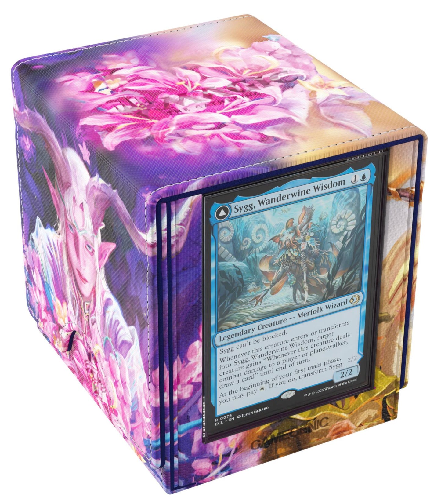 Gamegenic - Magic: The Gathering Lorwyn Eclipsed Sidekick PRO 100+ XL - Morcants Loyalist/Dawnhand Eulogist