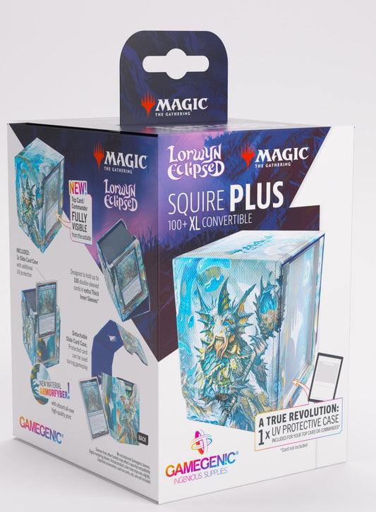 Gamegenic - Magic: The Gathering Lorwyn Eclipsed Squire PLUS 100+ XL - Sygg, Wanderwine Wisdom/Sygg, Wanderbrine Shield