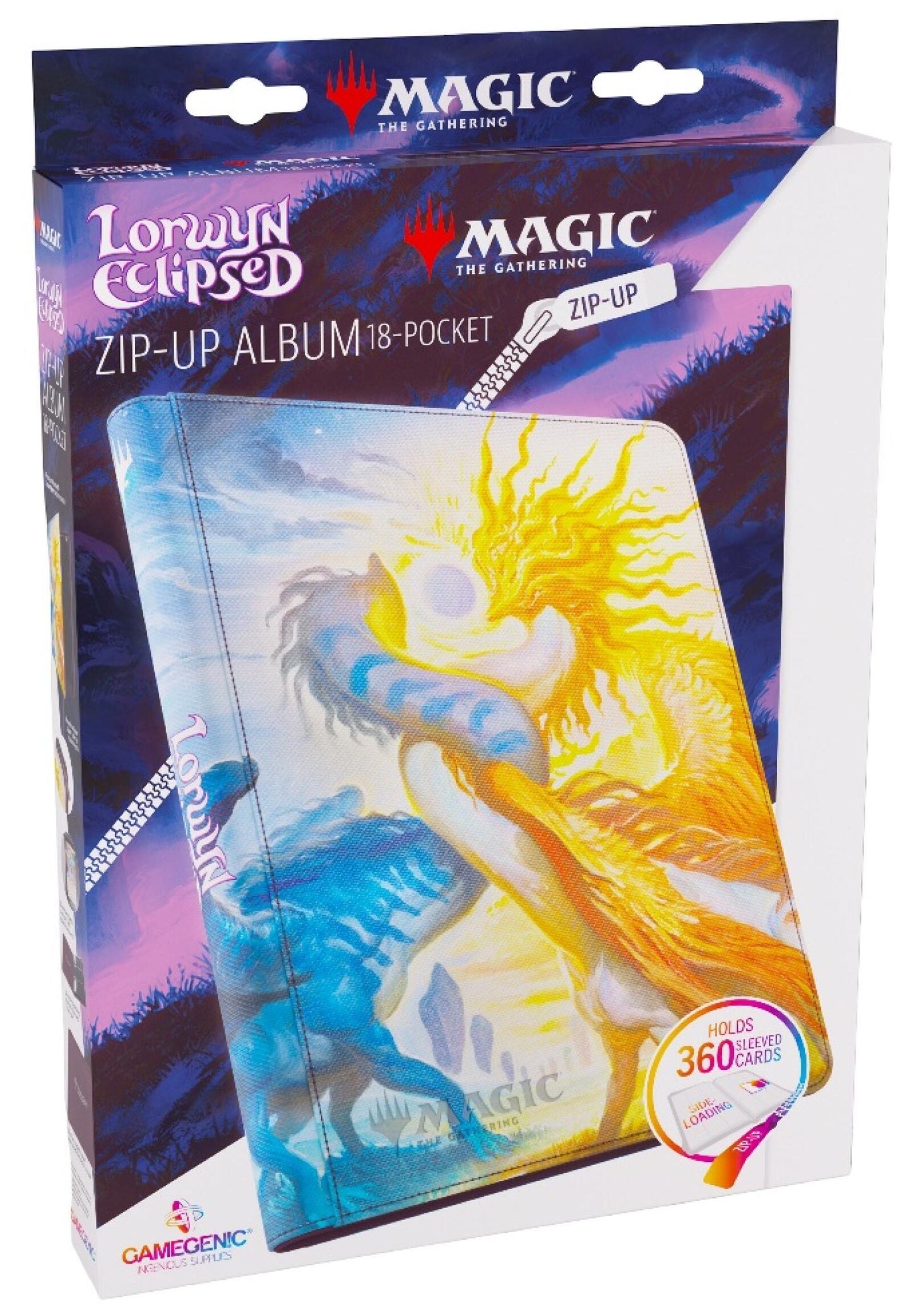Gamegenic - Magic: The Gathering Lorwyn Eclipsed Zip-Up Album 18-Pocket - Celestial Reunion