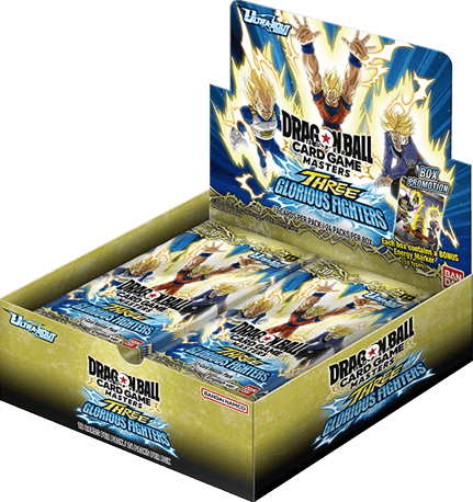 Dragon Ball Super Card Game: Masters – Booster Box: Ultra Bout – 3 Glorious Fighters [B30]